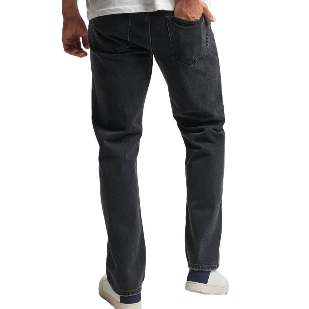 Jean Droit Noir Homme Superdry Vintage vue 2