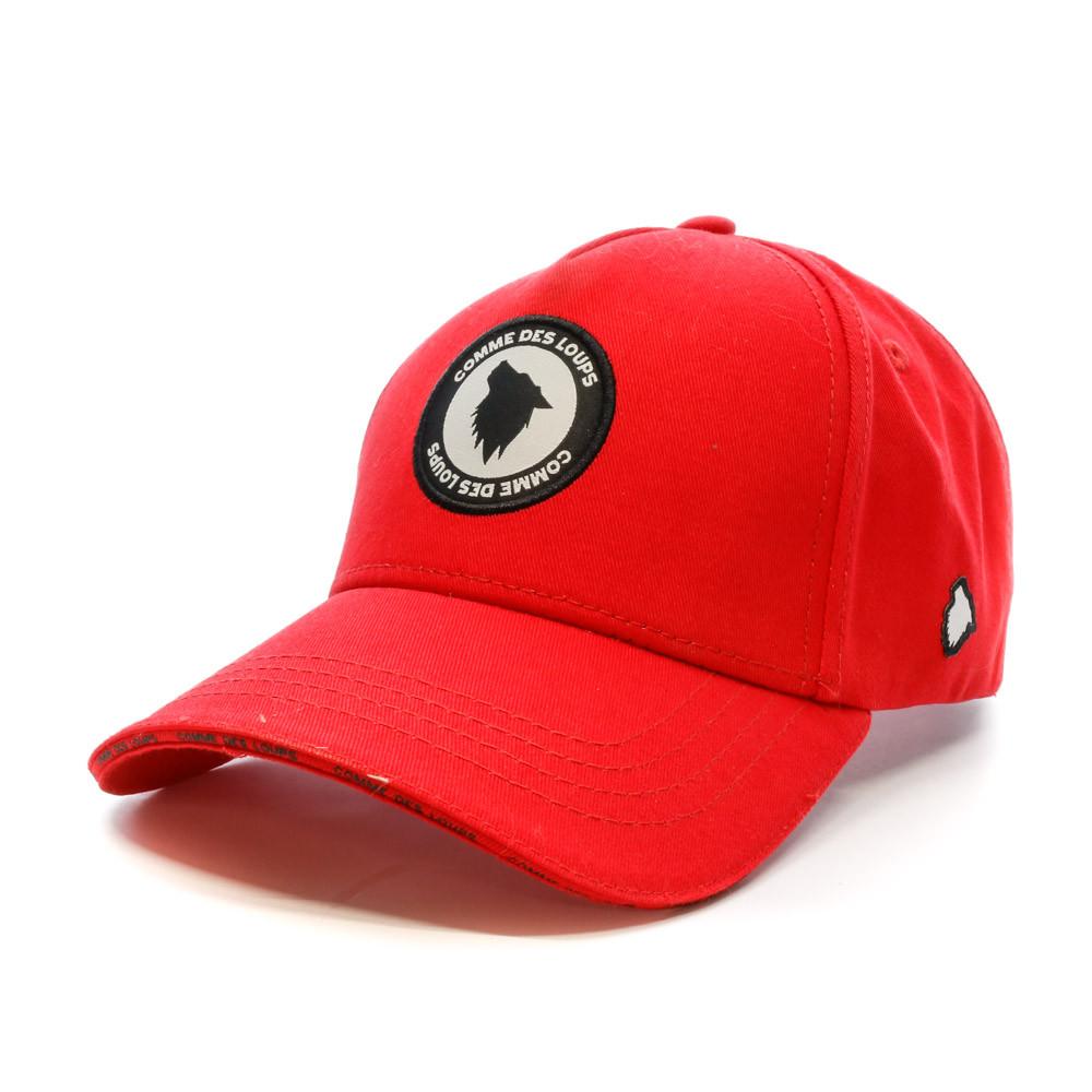 Casquette Rouge Homme Comme des Loups BAS2 pas cher