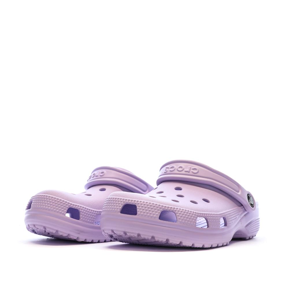 Sandalias malva unisex Crocs Classic Clog ver 6