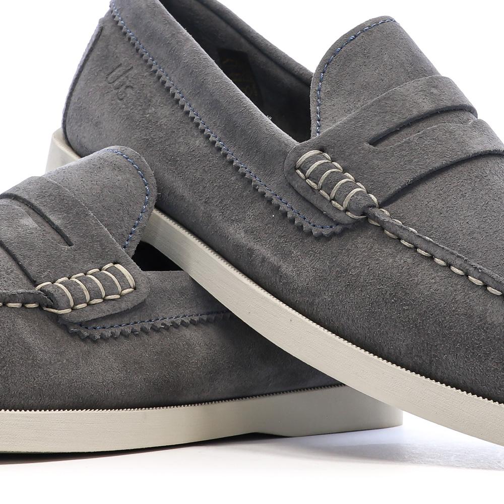 Mocassins Gris Homme TBS PALERME vue 7