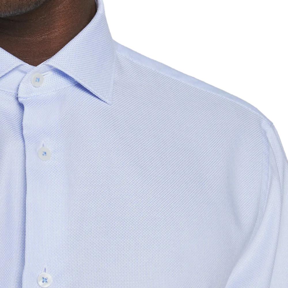 Chemise Bleue Homme Tommy Hilfiger Dobby vue 3
