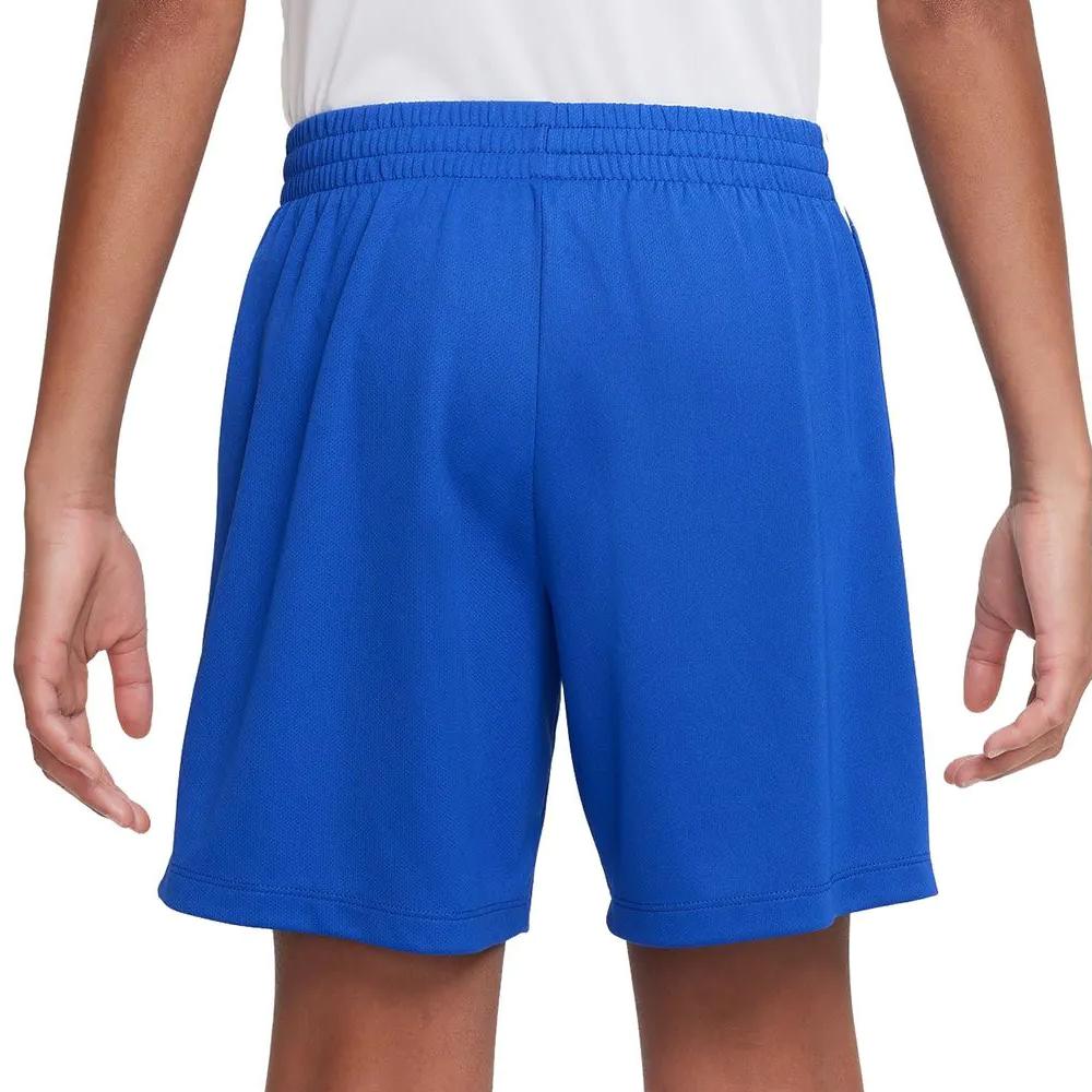 Short de sport Bleu/Blanc Garçon Nike DX5361 vue 2
