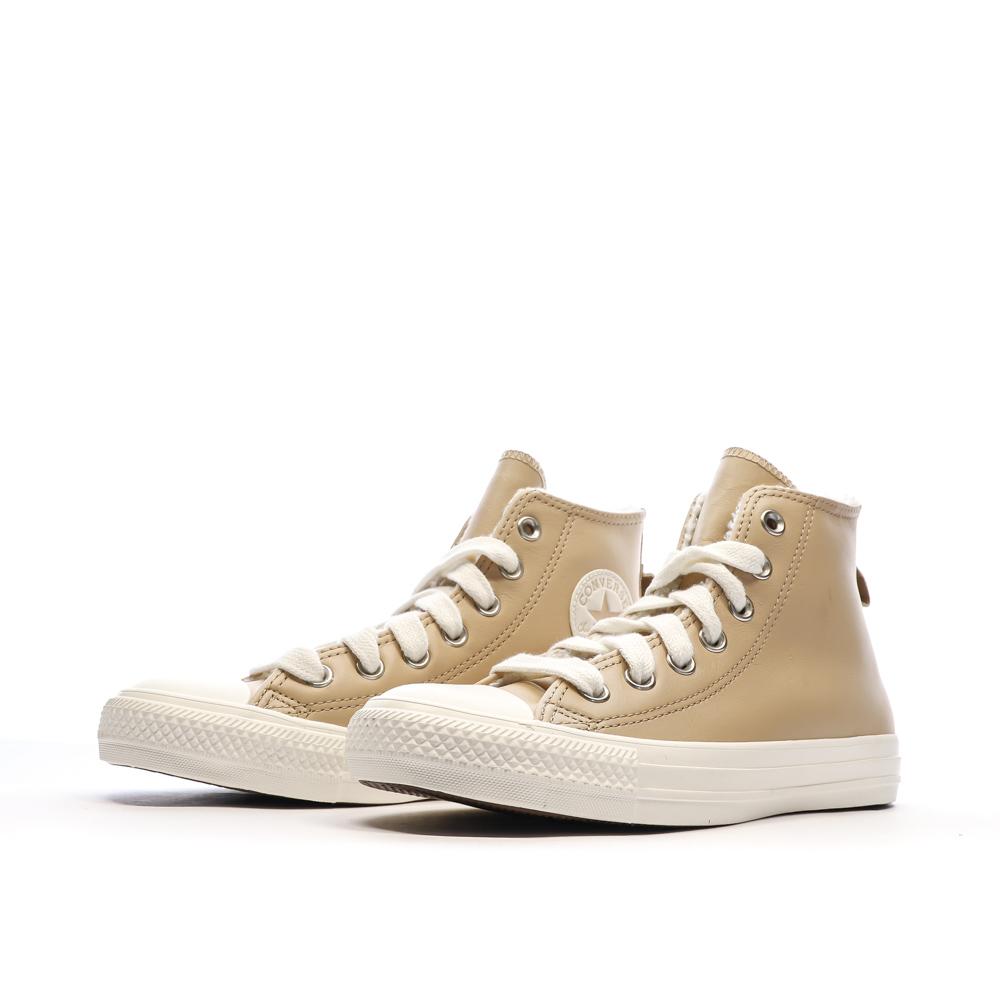 Baskets Beiges Femme Converse Chuck Taylor All Star vue 6