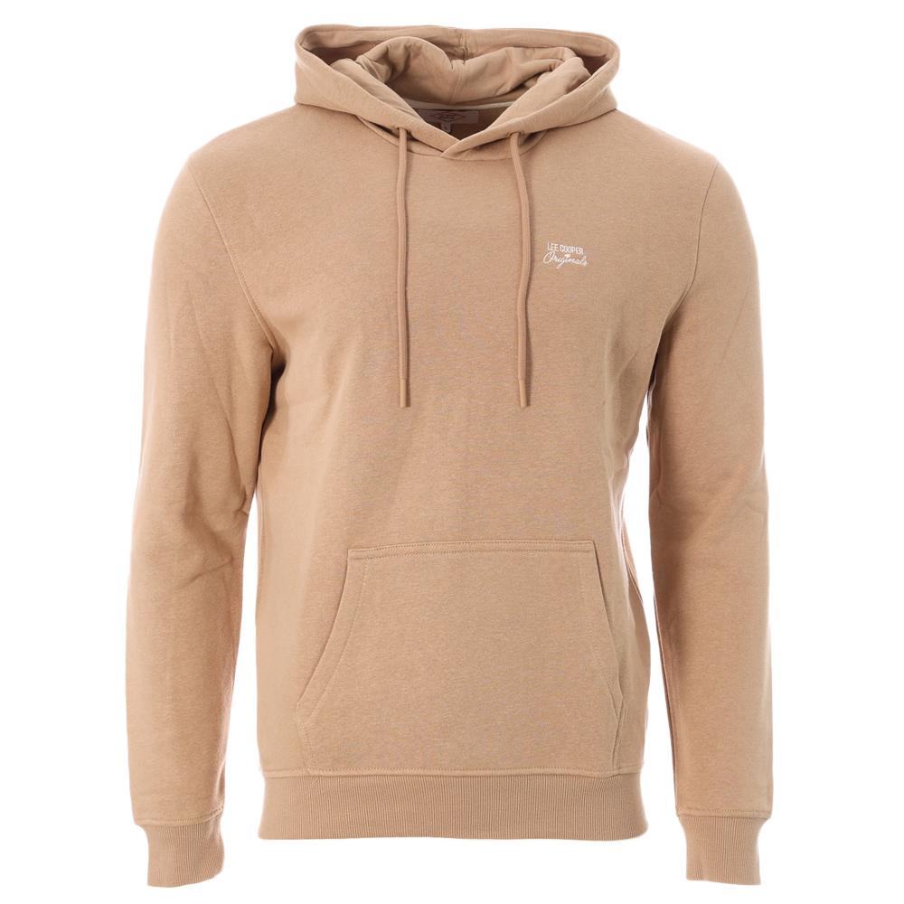 Sweat Beige Homme Lee Cooper Odalo pas cher