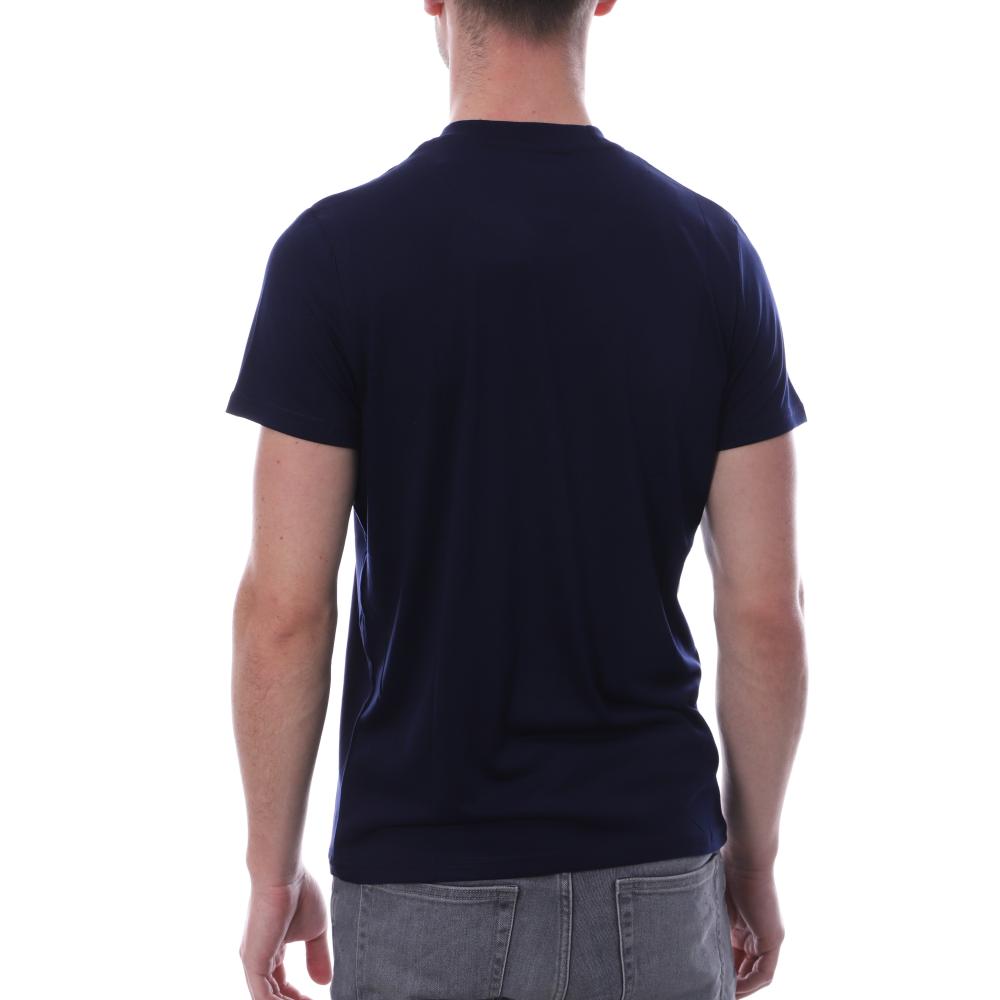 T-shirt bleu marine homme Hungaria Performance Supplier vue 2