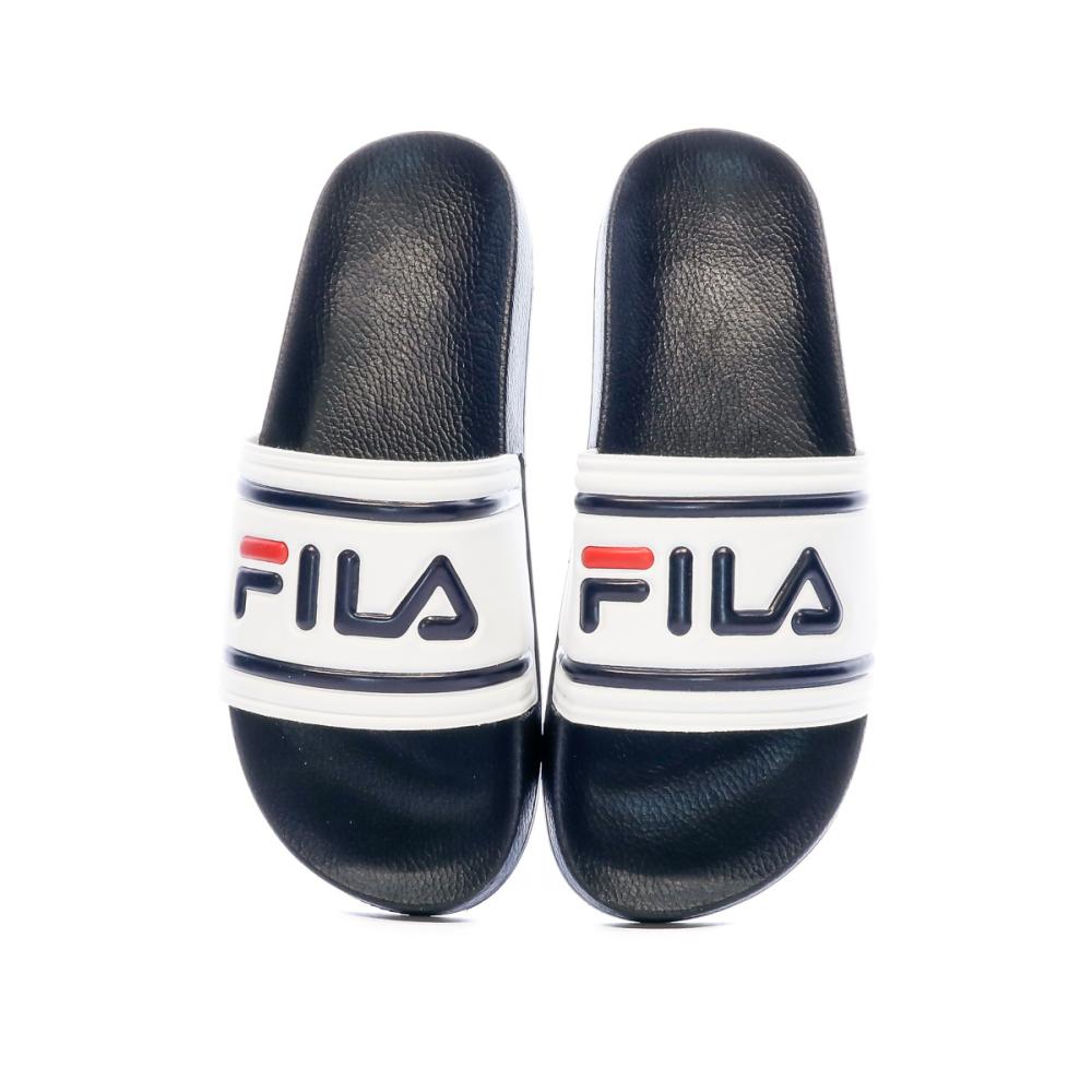 Claquettes Blanche Homme Fila Morro Bay vue 3