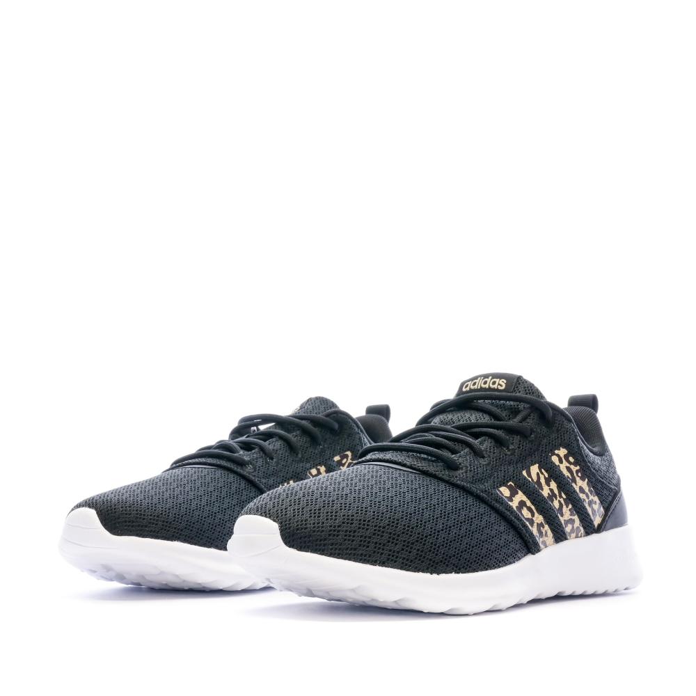 Baskets Noirs Femme Adidas Qt Racer 2.0 vue 6