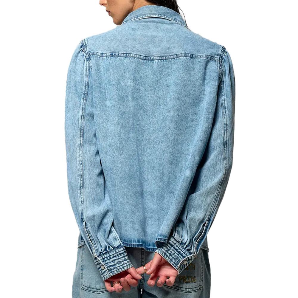 Chemise Bleu Femme Kaporal MABELH vue 2