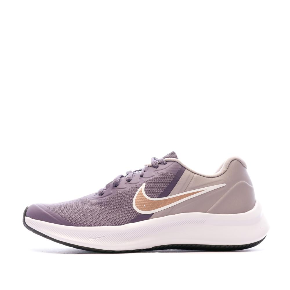 Chaussures de Running Violettes Femme Nike Runner 3 pas cher