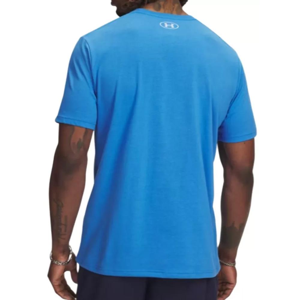 Under Armour Updates Blaues T-Shirt für Männer Ansicht 2