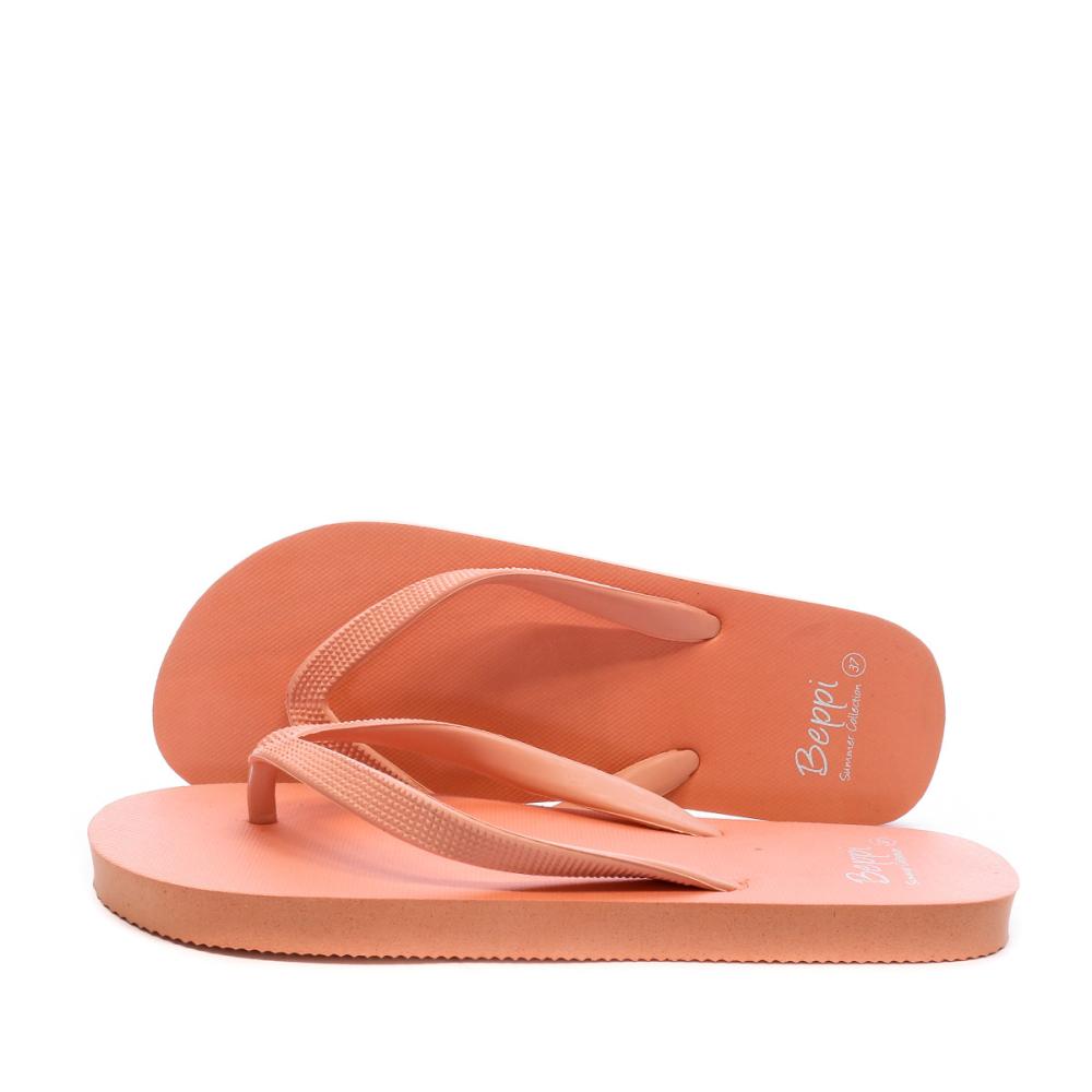 Tongs Orange Femme Beppi Slipper pas cher