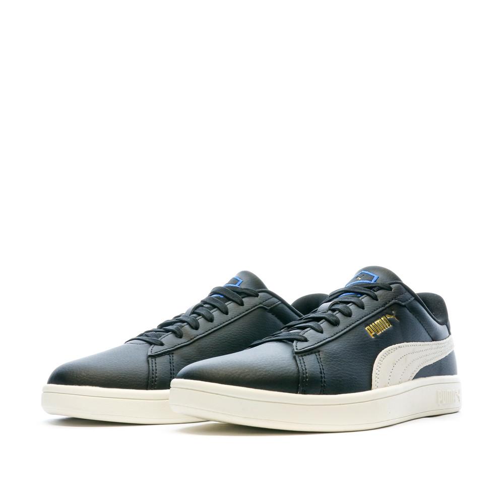 Baskets Blanc/Noir Homme Puma Smash 3.0 vue 6