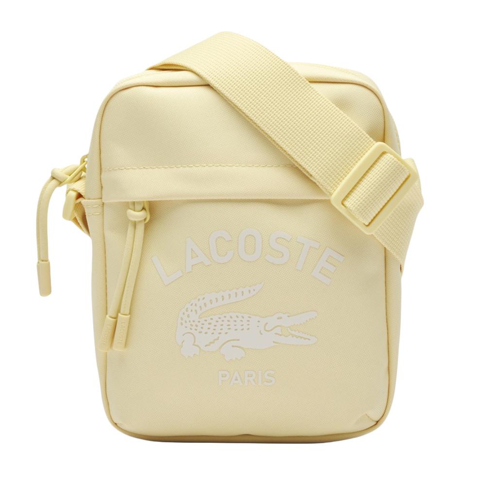 Sacoche Jaune Mixte Lacoste Croc 80's pas cher