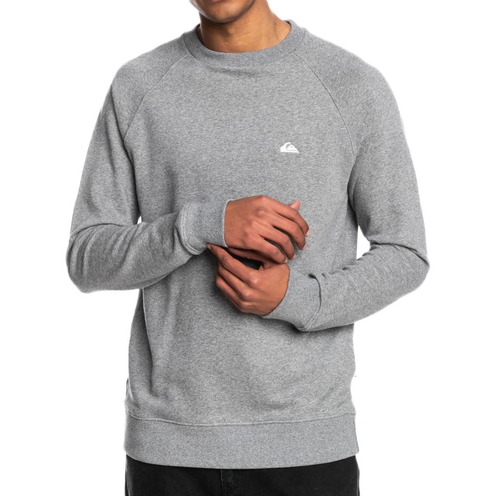 Sweat Gris Homme Quiksilver Essentials pas cher