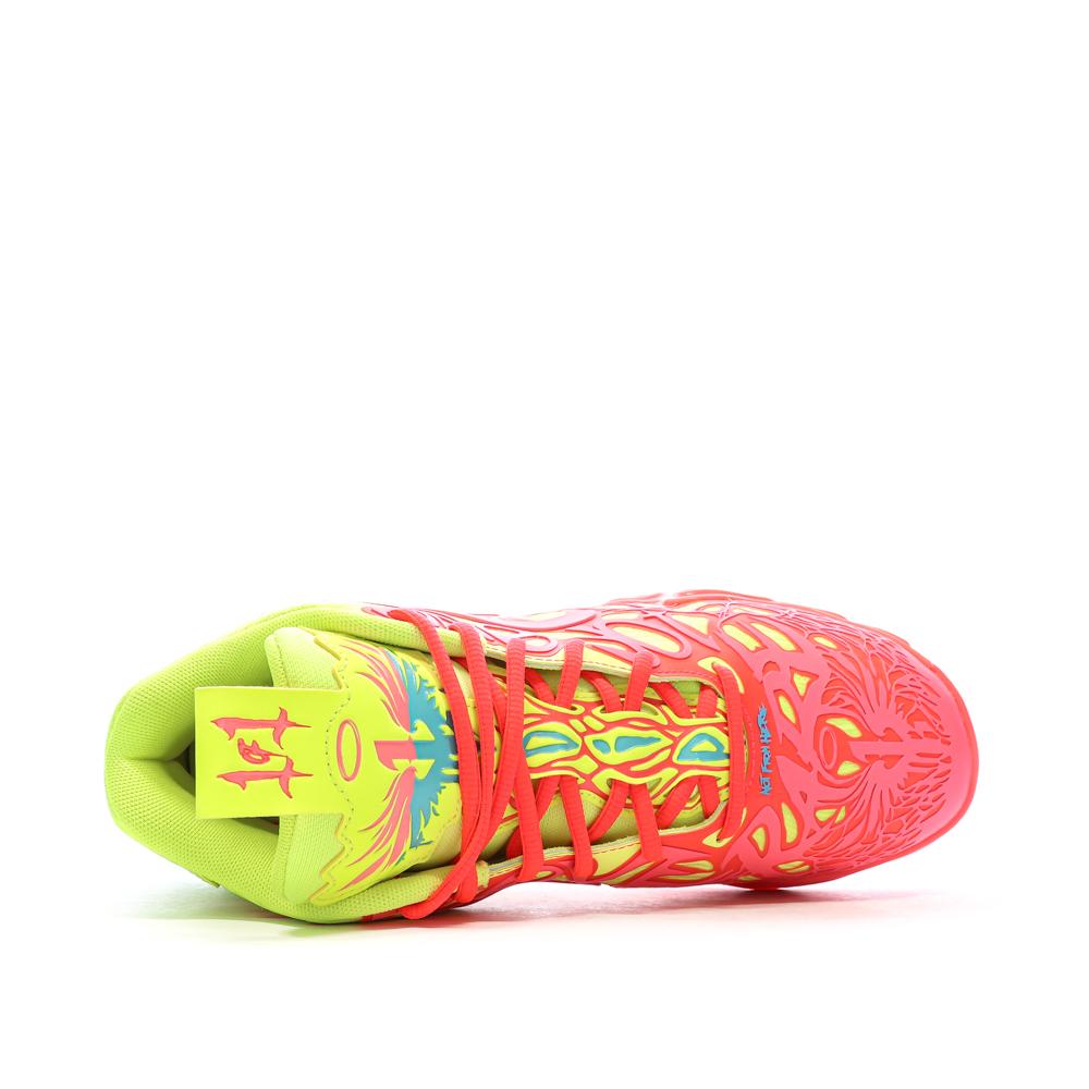 Chaussures de Basketball Jaune/Rose Puma Mb.04 1love vue 4