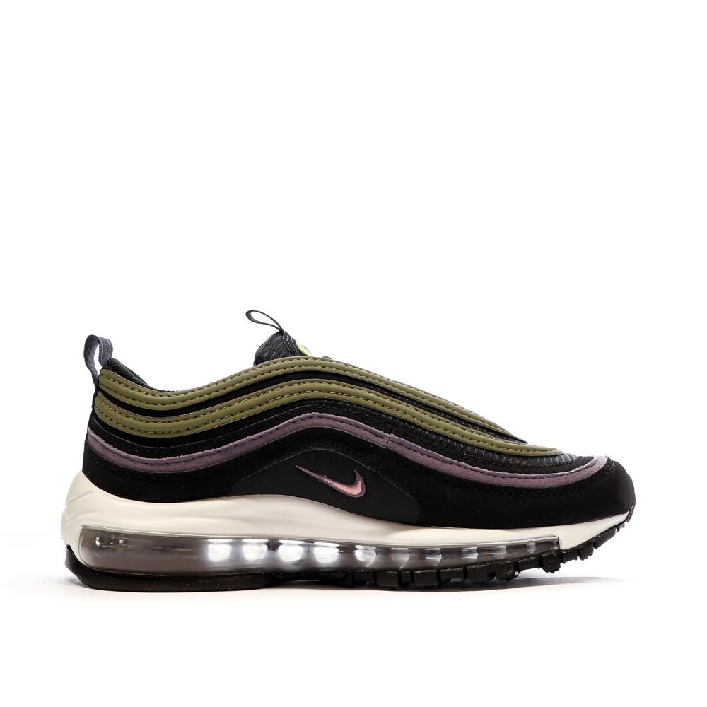 Baskets Noir/Kaki Femme Nike Air Max 97 vue 2