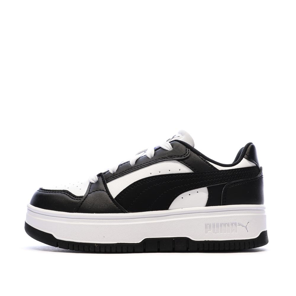 Zapatillas deportivas negras para niño Puma Rebound barato