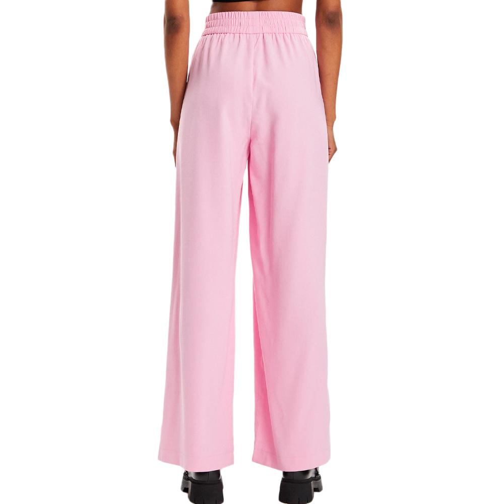 Pantalon Fluide Rose Femme Vero Moda Carmen vue 2