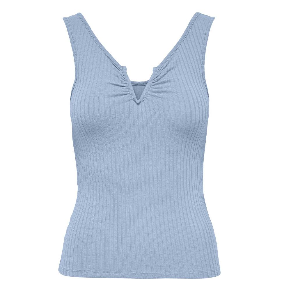 Débardeur Bleu Clair Femme JDY Fransiska pas cher