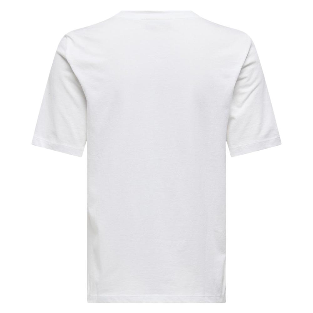 T-Shirt Blanc Femme JDY Emone vue 2