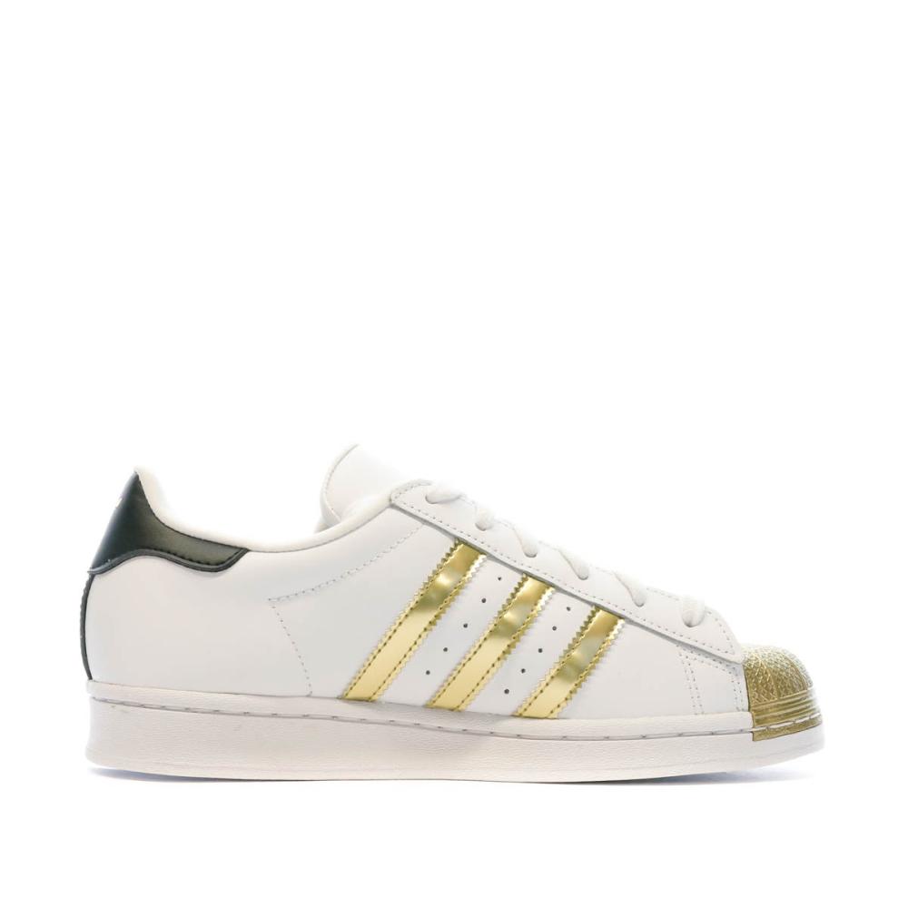 Baskets Blanches Mixte Adidas Superstar Yu-Gi-Oh vue 2
