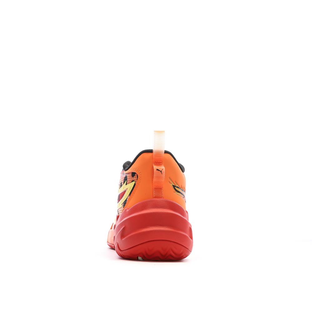 Chaussures de Basketball Orange Homme Puma Scoot Zeros Cheetos vue 3