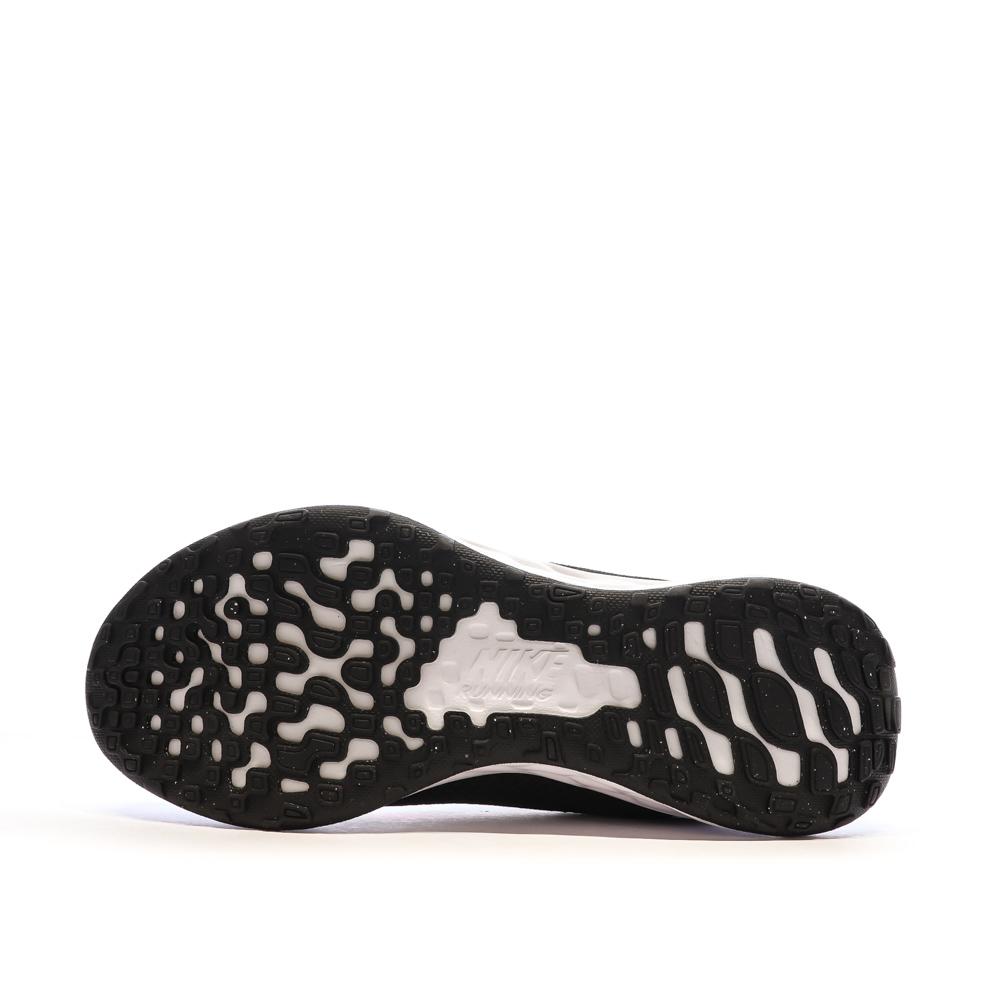 Baskets Noire/Rose Fille Nike Revolution 6 vue 5
