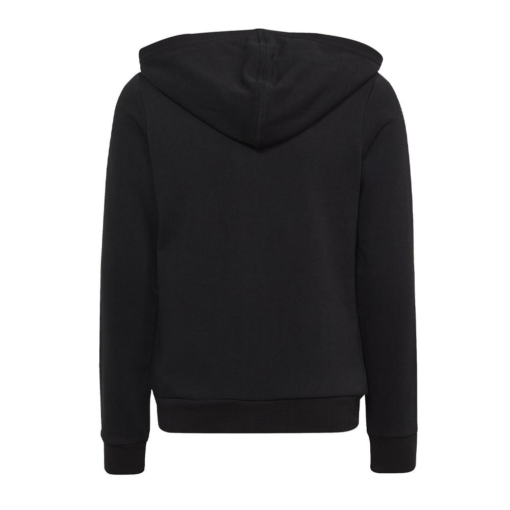 Sweat Zippé Noir Fille Adidas IC3584 vue 2