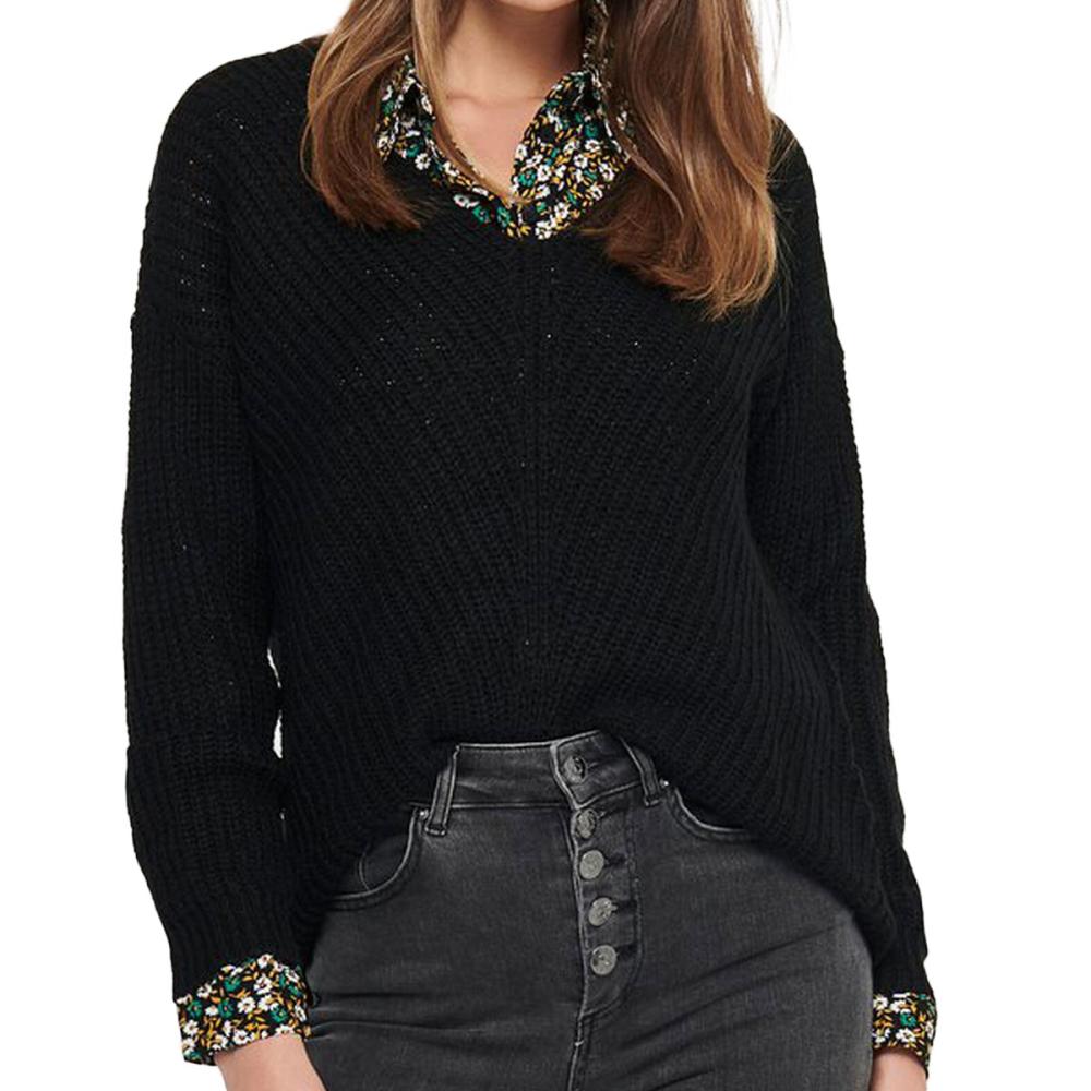 Pull Noir Femme JDY New Megan pas cher