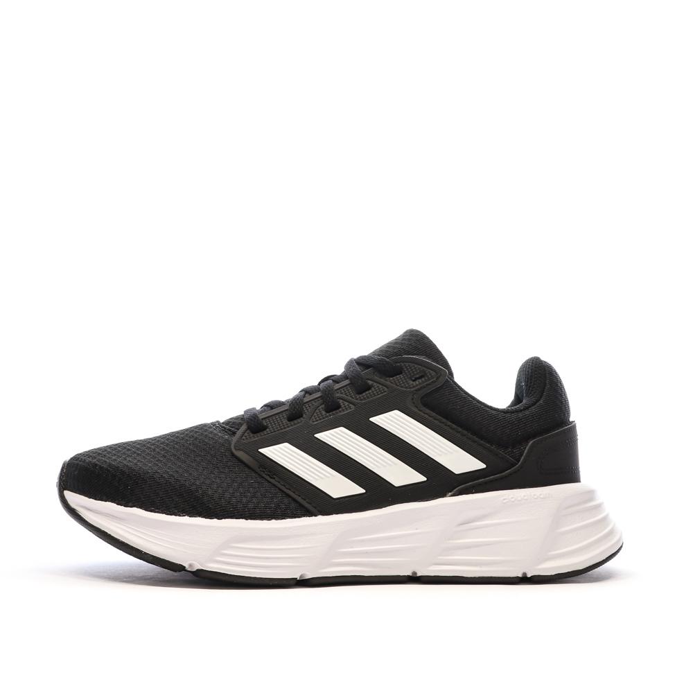 Chaussures de running Noires/Blanches Femme Adidas Galaxy 6 pas cher