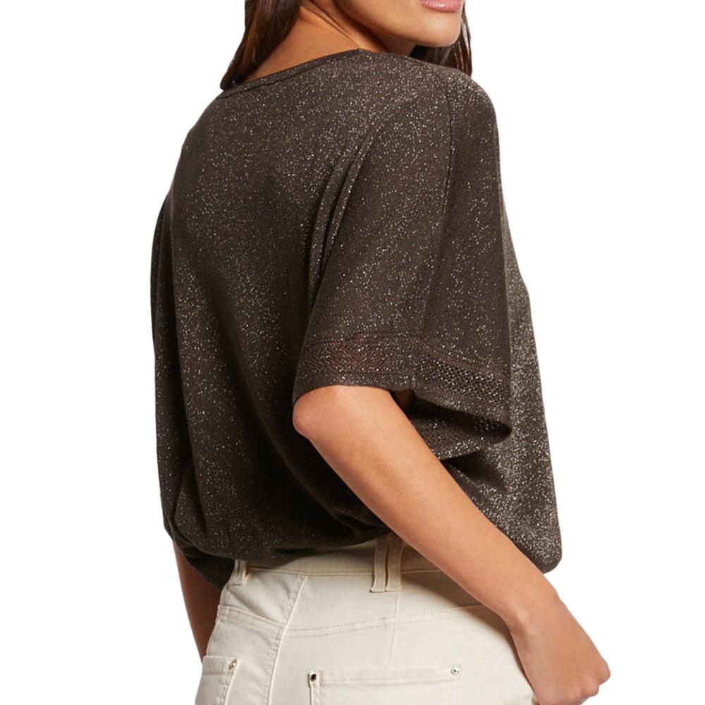 Pull Marron Femme Morgan MCHRIS vue 2
