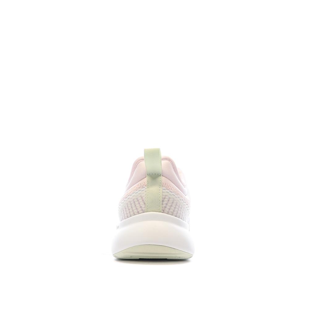 Chaussures de Running Blanches Femme Adidas Fluidup vue 3