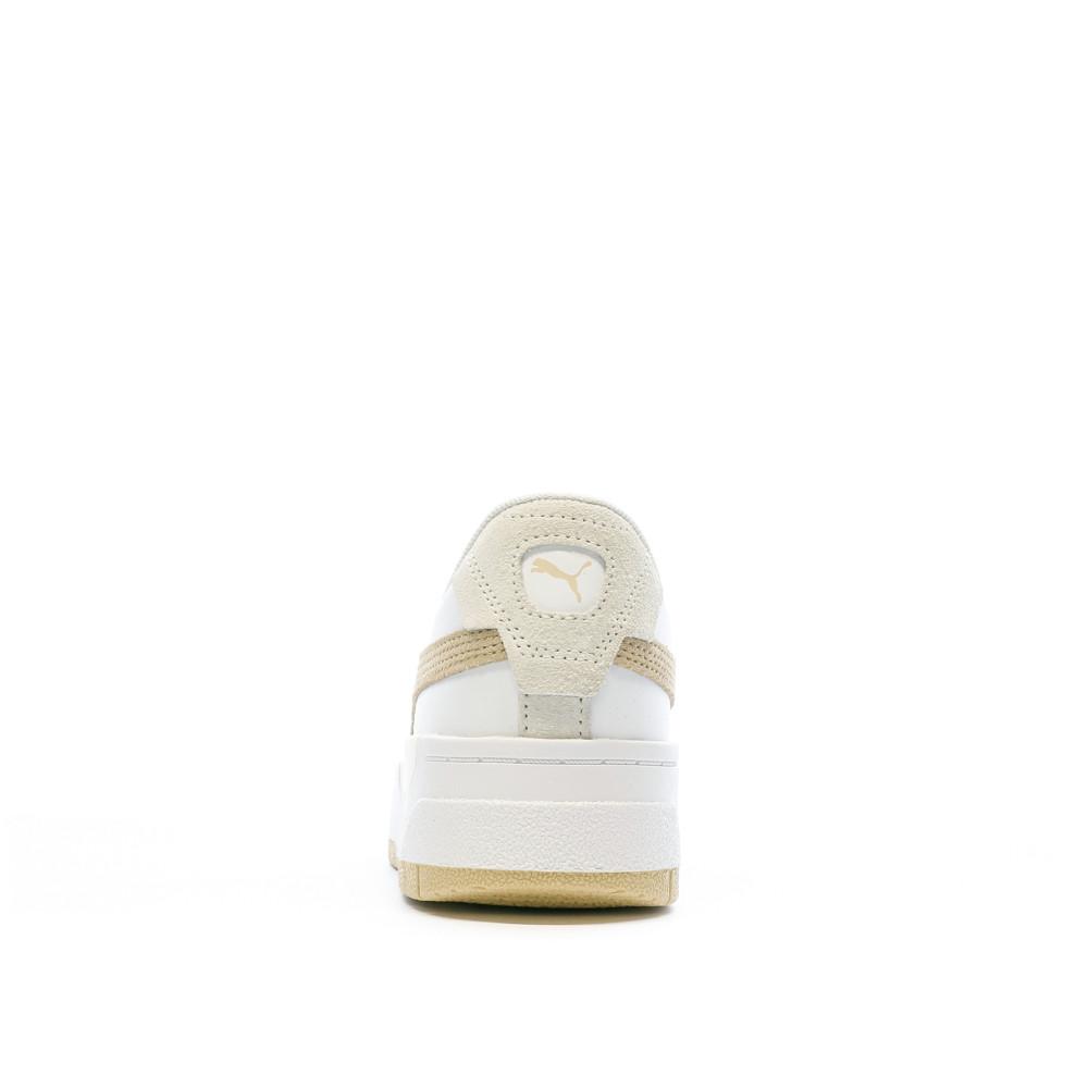 Baskets Blanches/Marron Femme Puma Cali Dream vue 3