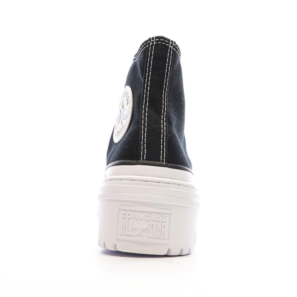 Baskets Noires Femme Converse All Star Lugged A08258C vue 5