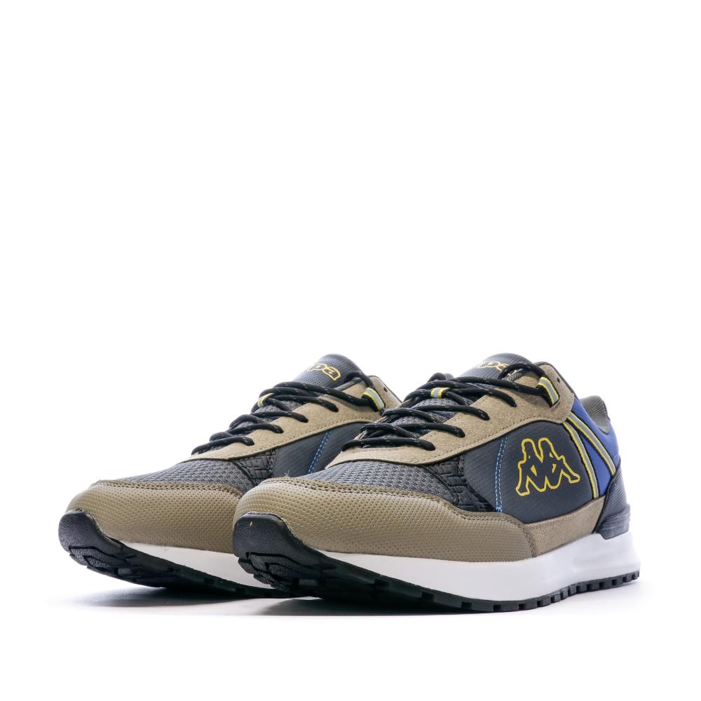 Baskets Noir/Marron Homme Kappa Antor vue 8