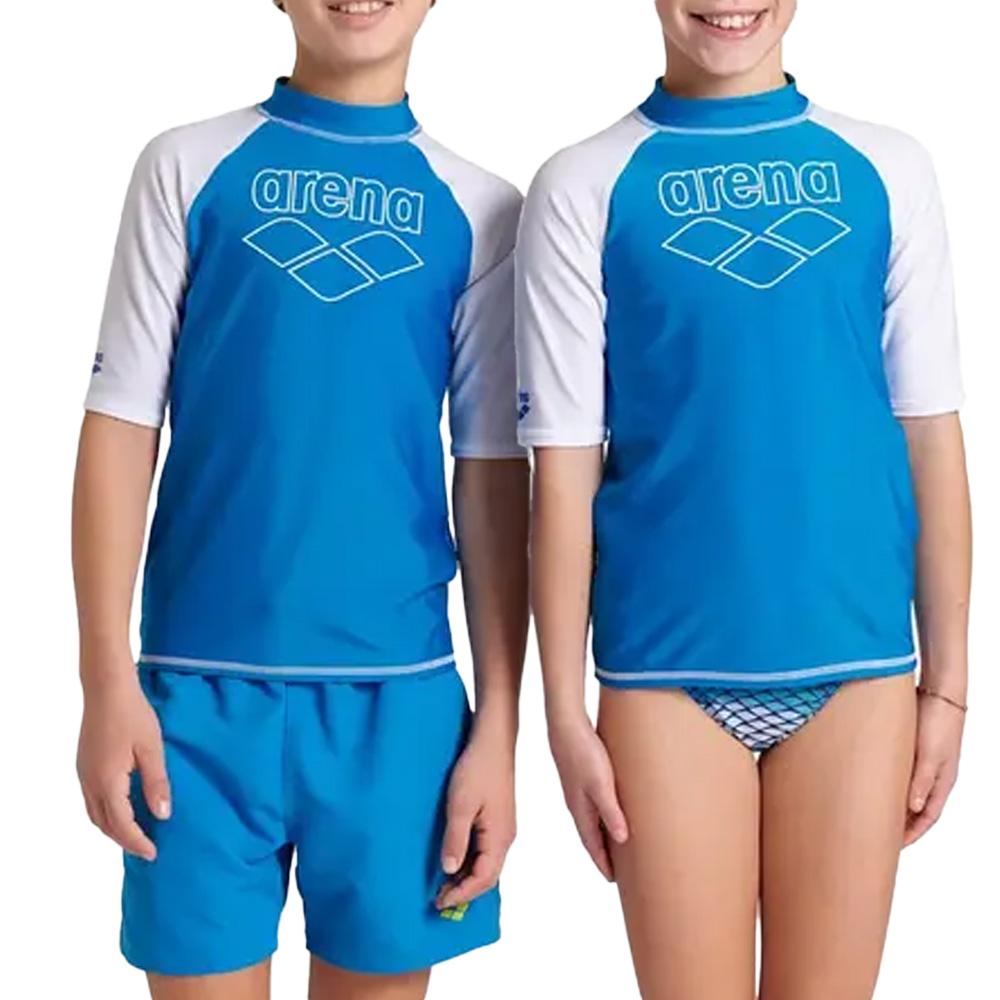 Lycra Bleu/Blanc Garçon Arena Vest vue 3