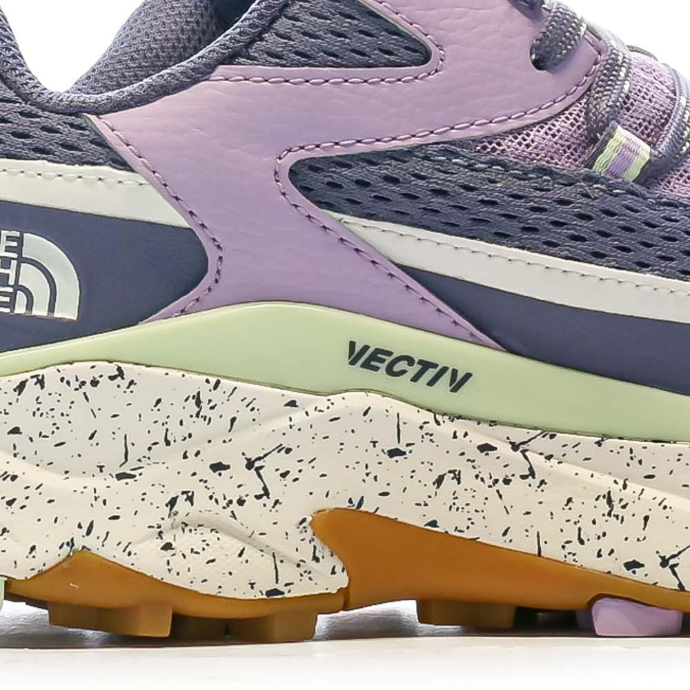 Chaussures de randonnée Beige/Mauve Femme The North Face Vectiv Taraval vue 6