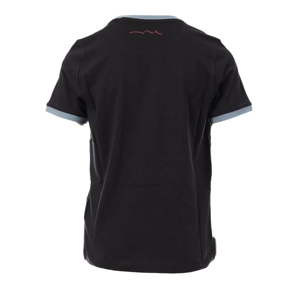 T-shirt Marine Garçon Teddy Smith 61007493D vue 2