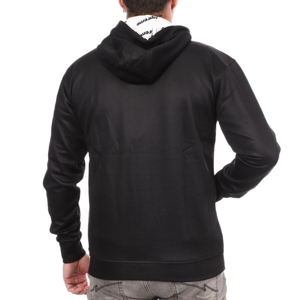 Sudadera con capucha negra Supreme Grip Machop para hombre ver 2