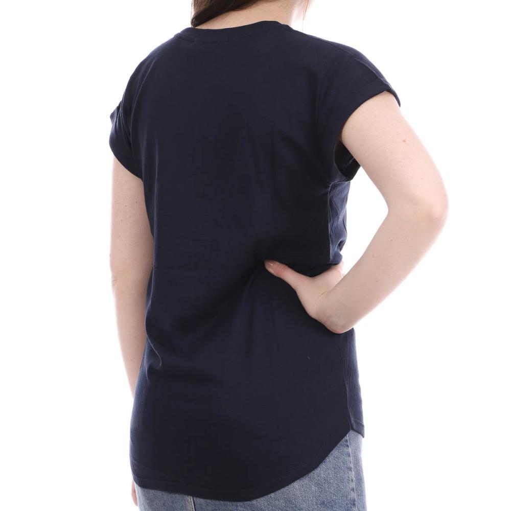 T-Shirt marine femme Teddy Smith T-Toby MC Jersey vue 2