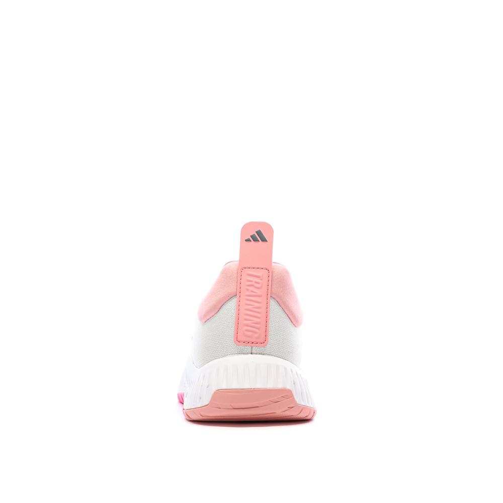 Baskets Blanches/Roses Femme Adidas Everyset Trainer vue 3
