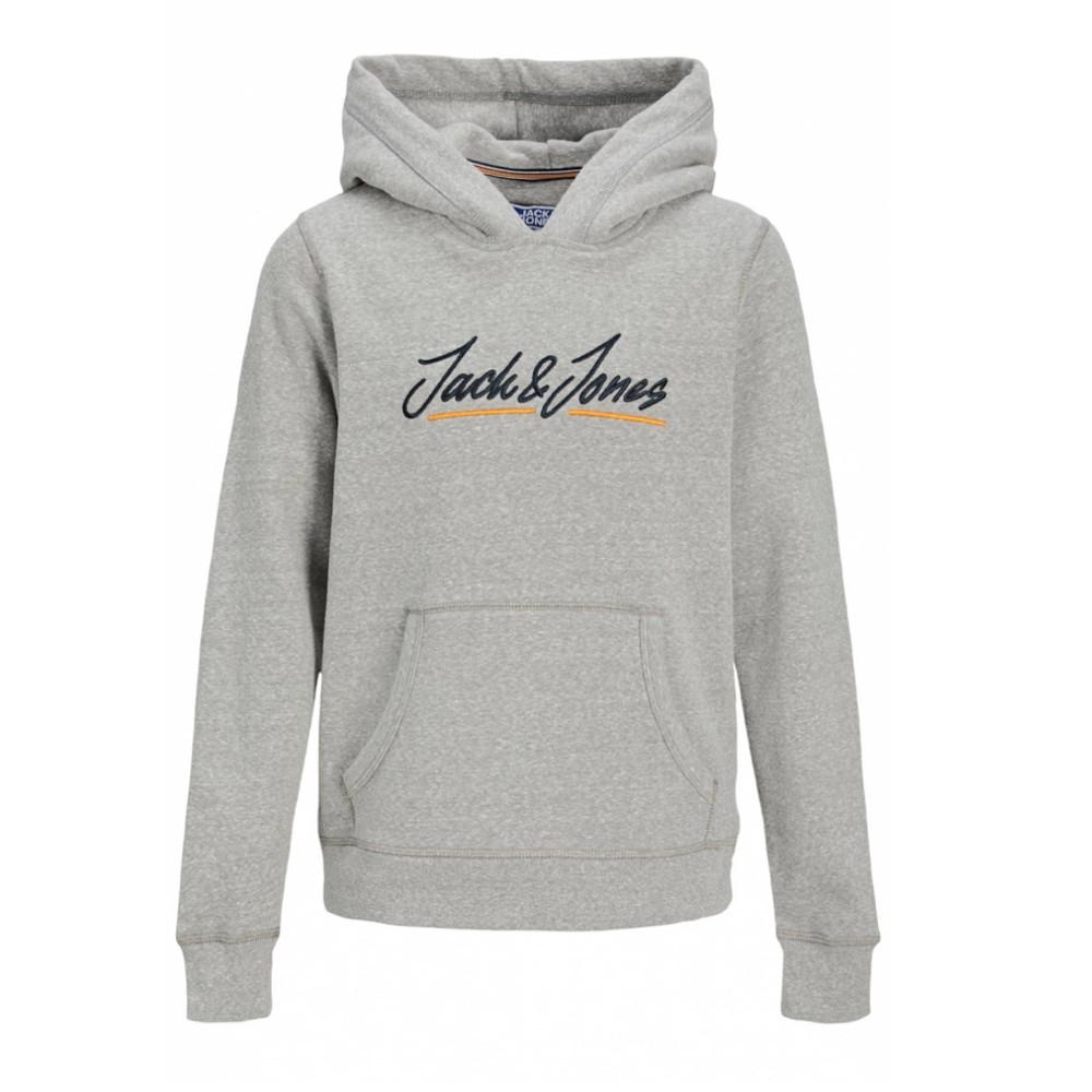 Sweat à capuche Gris Garçon Jack & Jones Htons pas cher