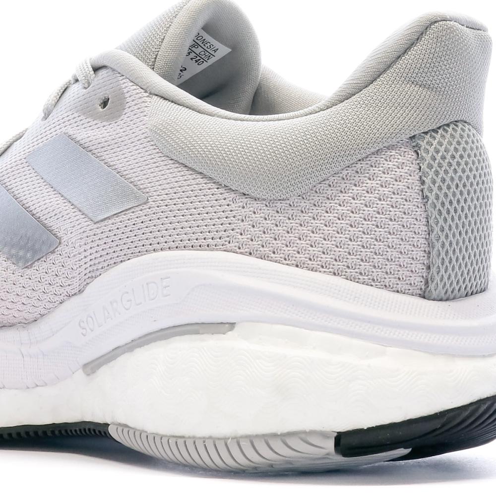 Chaussures de running Grises Femme Adidas Solar Glide 5 vue 7