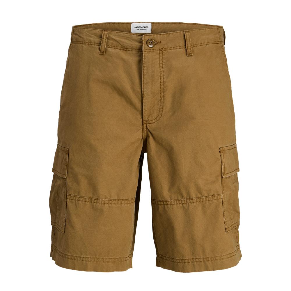 Short Marron Homme JACK & JONES Campaign pas cher