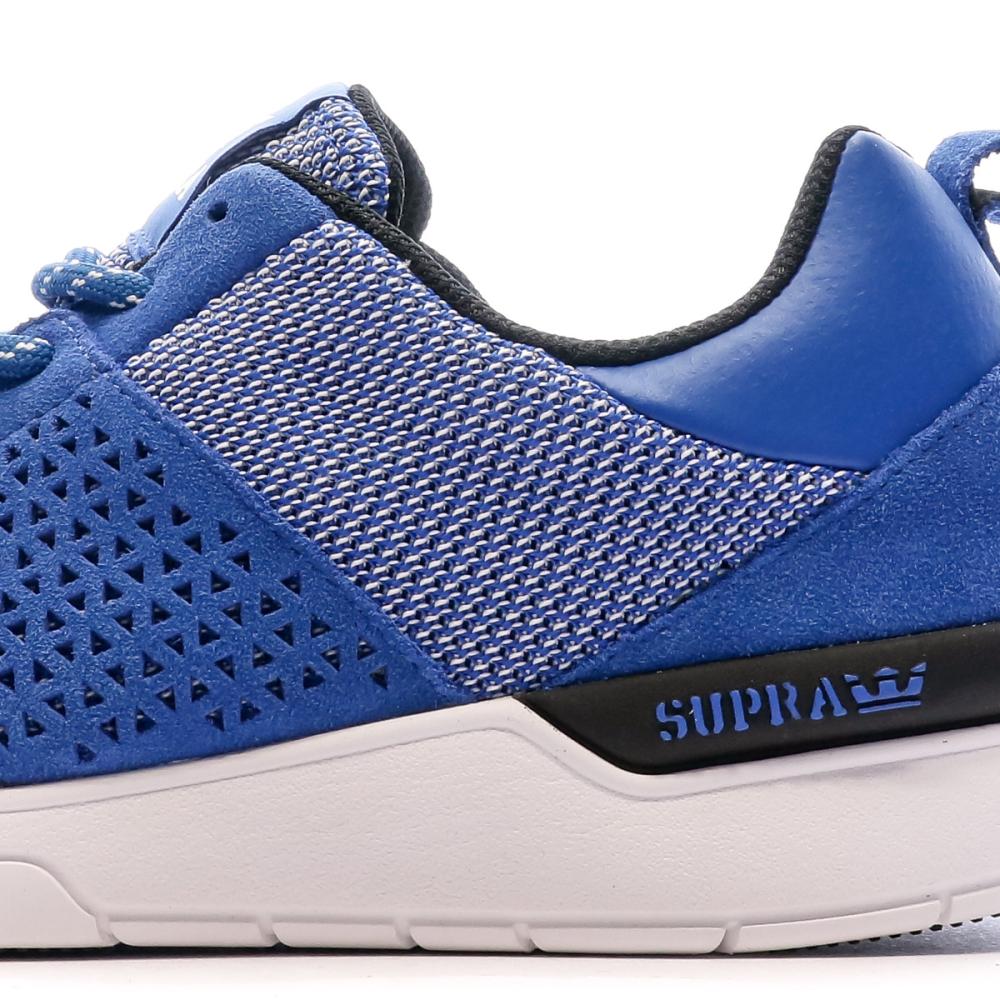 Baskets Bleues Homme Supra Scissor vue 7