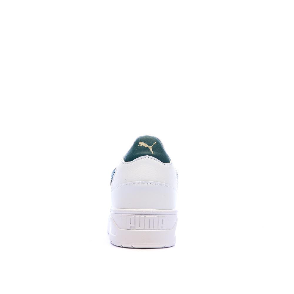 Baskets Blanches/Vertes Homme Puma Shuffle Downtown vue 3
