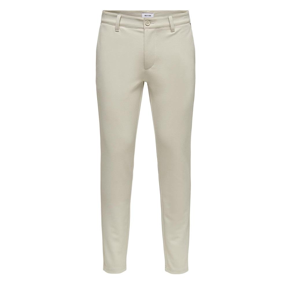 Pantalon Beige Homme Only & Sons Mark pas cher
