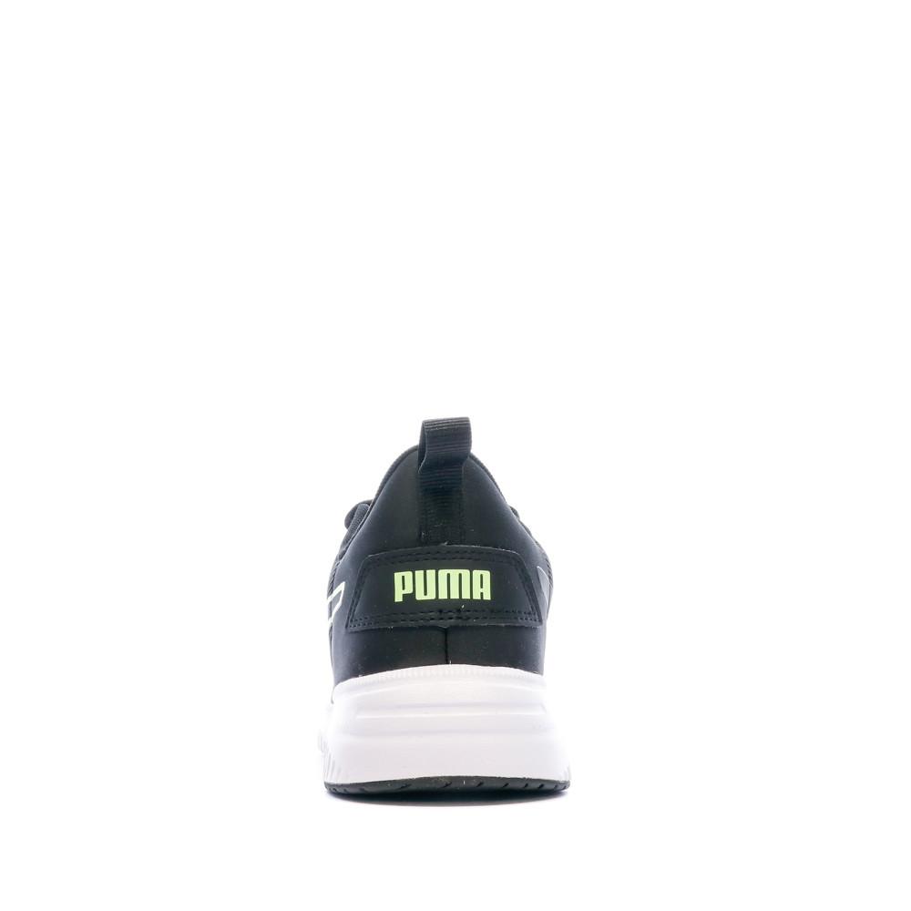 Baskets Noires/Vertes Homme Puma Flyer Flex vue 3