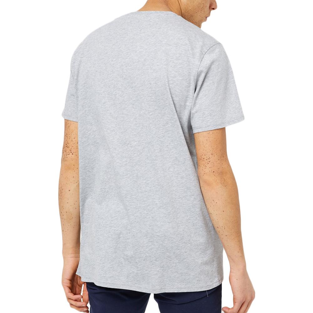T-Shirt Gris Homme Tommy Hilfiger Slim Jersey vue 2