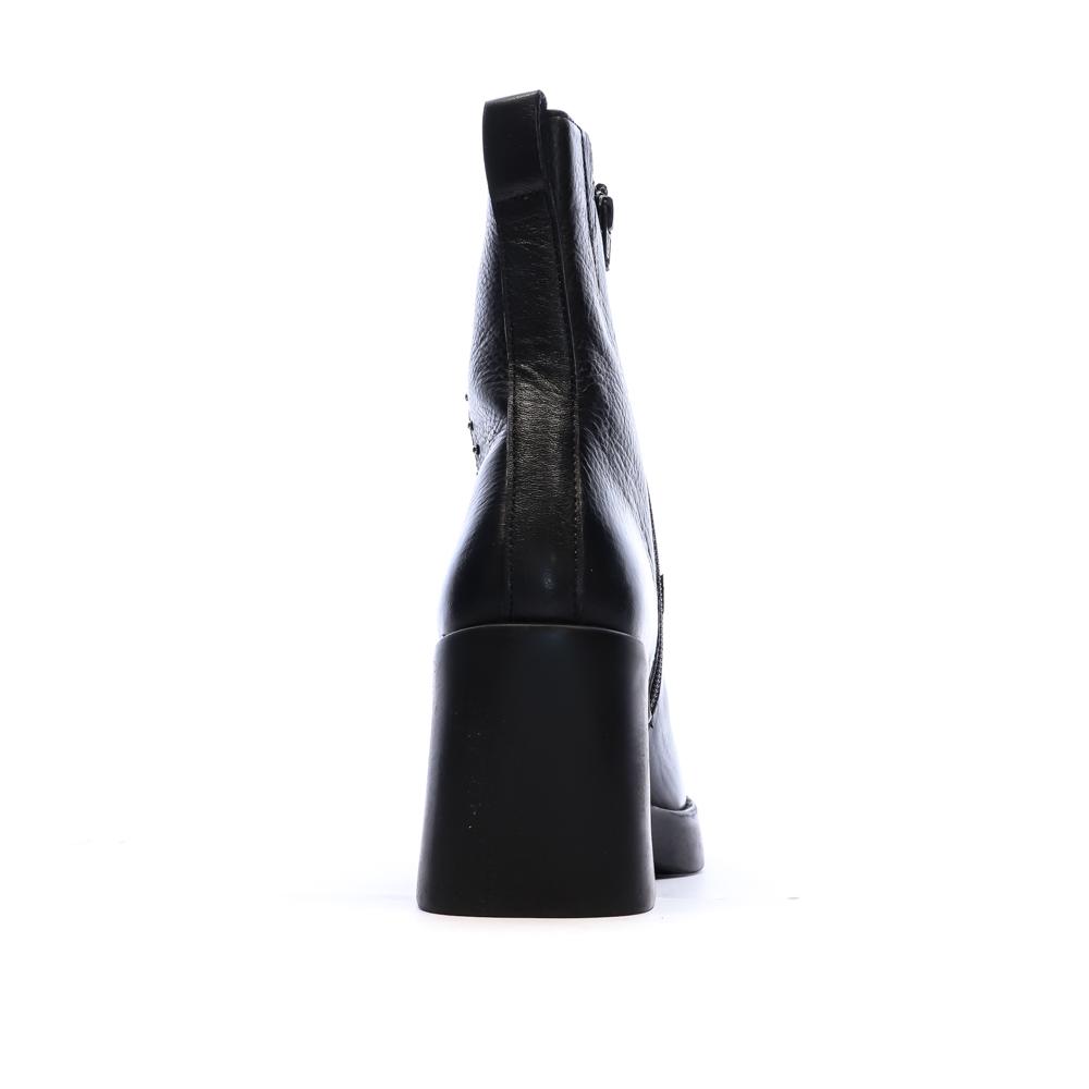 Bottines Noir Femme Kaporal Azra vue 3